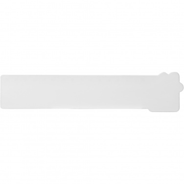Logo trade corporate gifts image of: Tait 15 cm house-shaped recycled plastic ruler