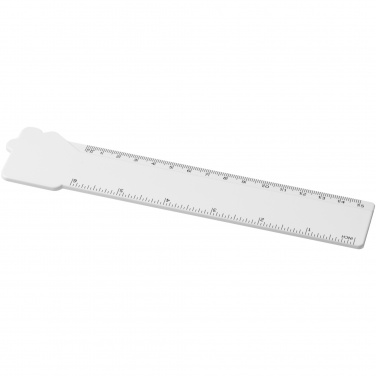 Logotrade corporate gifts photo of: Tait 15 cm house-shaped recycled plastic ruler