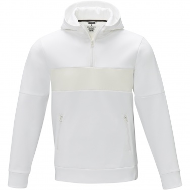 Logo trade promotional merchandise photo of: Sayan men's half zip anorak hooded sweater