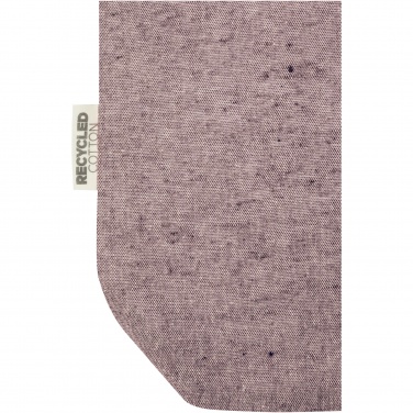 Logotrade promotional items photo of: Pheebs 150 g/m² recycled cotton tote bag with front pocket 9L