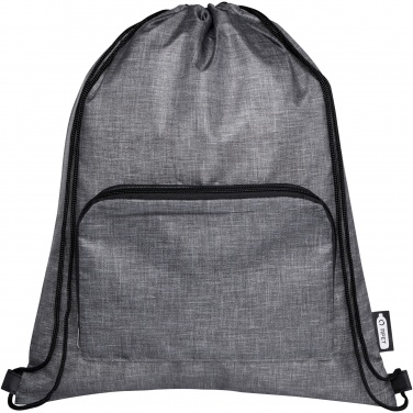 Logotrade advertising product picture of: Ash recycled foldable drawstring bag 7L