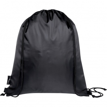 Logotrade promotional item picture of: Ash recycled foldable drawstring bag 7L