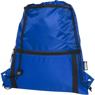 Logo trade advertising product photo of: Adventure recycled insulated drawstring bag 9L
