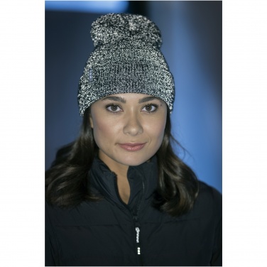 Logo trade promotional products image of: Rigi reflective beanie