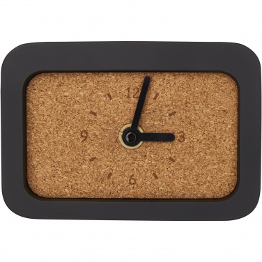 Logotrade promotional giveaway image of: Momento wireless limestone charging desk clock