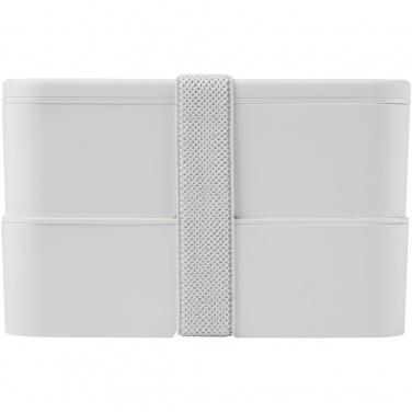 Logo trade promotional merchandise picture of: MIYO Pure double layer lunch box