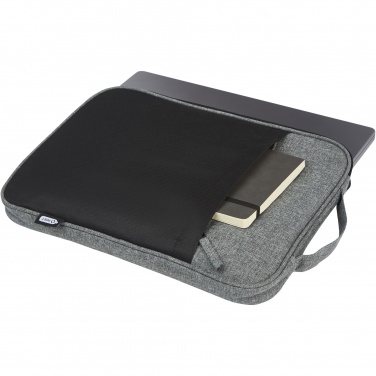 Logotrade promotional item picture of: Reclaim 14" GRS recycled two-tone laptop sleeve 2.5L
