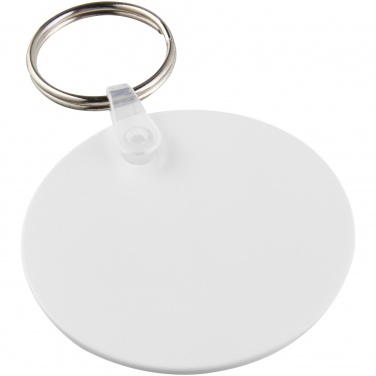 Logotrade advertising product image of: Tait circle-shaped recycled keychain
