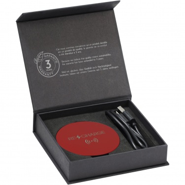 Logo trade corporate gifts image of: SCX.design W12 wireless charging station