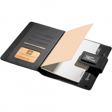 Logo trade advertising product photo of: SCX.design O16 A5 light-up notebook power bank