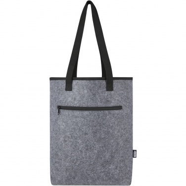 Logo trade promotional giveaways image of: Felta GRS recycled felt cooler tote bag 12L