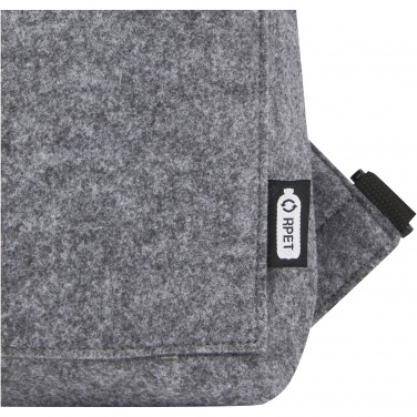 Logotrade promotional giveaway picture of: Felta GRS recycled felt roll-top bike bag 13L