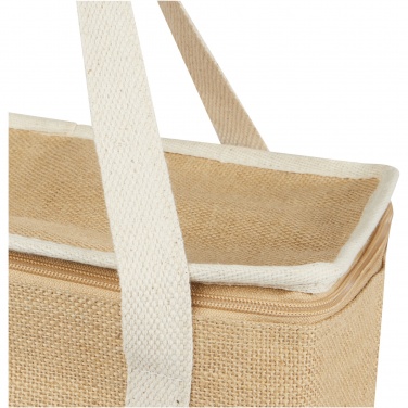 Logo trade business gift photo of: Juta 300 g/m² jute cooler bag 19L