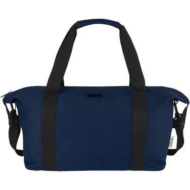 Logo trade corporate gifts image of: Joey GRS recycled canvas sports duffel bag 25L