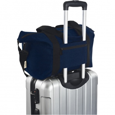 Logotrade corporate gift image of: Joey GRS recycled canvas sports duffel bag 25L