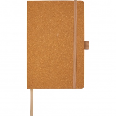 Logo trade promotional gifts image of: Kilau recycled leather notebook 
