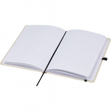 Logo trade promotional giveaways image of: Tutico organic cotton hardcover notebook