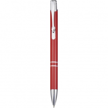Logo trade promotional merchandise image of: Moneta recycled aluminium ballpoint pen