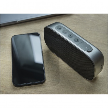 Logotrade promotional products photo of: Stark 2.0 5W recycled plastic IPX5 Bluetooth® speaker