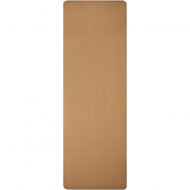 Logo trade promotional products image of: Trikona cork yoga mat