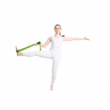 Logotrade promotional gift picture of: Virabha RPET yoga strap