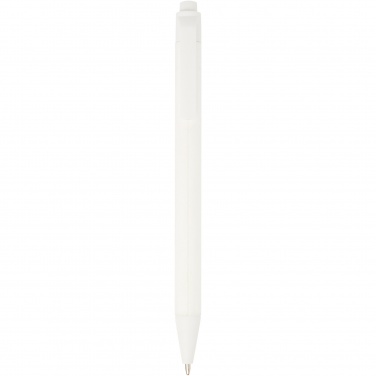 Logotrade promotional merchandise picture of: Chartik monochromatic recycled paper ballpoint pen with matte finish