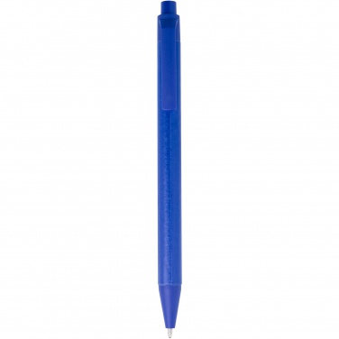 Logo trade advertising products picture of: Chartik monochromatic recycled paper ballpoint pen with matte finish
