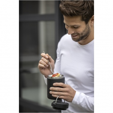 Logo trade corporate gift photo of: Doveron 500 ml recycled stainless steel insulated lunch pot