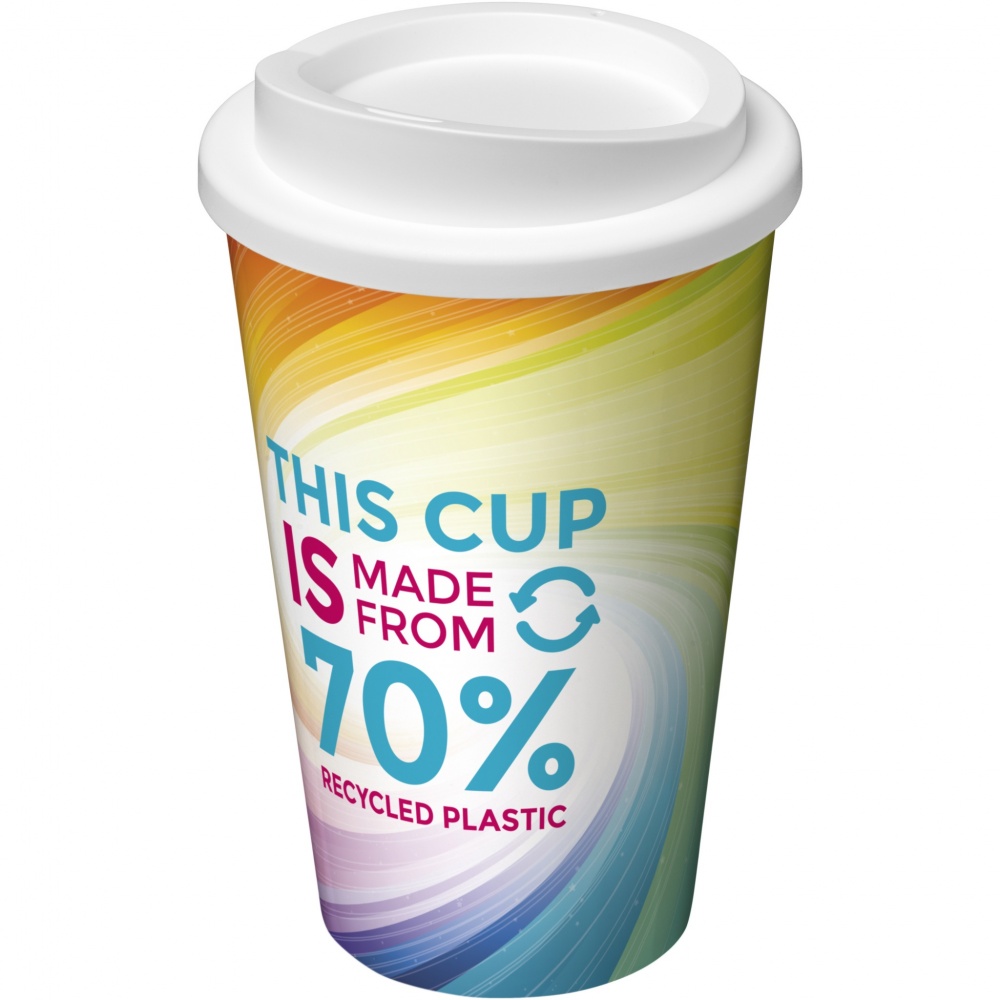 Logo trade corporate gift photo of: Brite-Americano® Eco 350 ml insulated tumbler