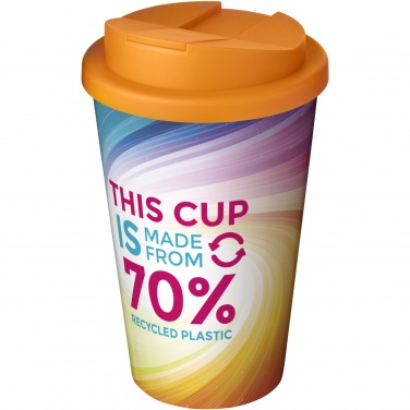 Logo trade advertising products image of: Brite-Americano® Eco 350 ml spill-proof insulated tumbler