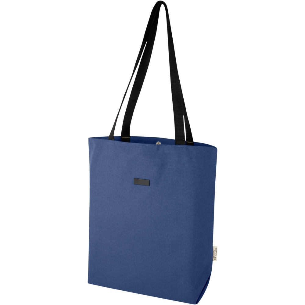 Logotrade promotional merchandise picture of: Joey GRS recycled canvas versatile tote bag 14L