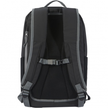 Logo trade advertising product photo of: Aqua 15" GRS recycled water resistant laptop backpack 21L