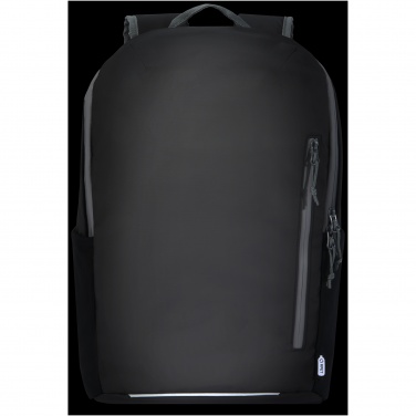 Logo trade promotional products picture of: Aqua 15" GRS recycled water resistant laptop backpack 21L