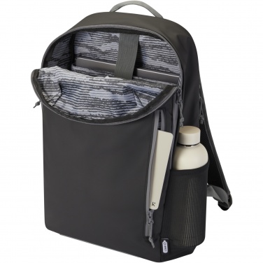 Logotrade promotional merchandise photo of: Aqua 15" GRS recycled water resistant laptop backpack 21L