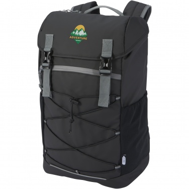 Logotrade business gifts photo of: Aqua 15.6" GRS recycled water resistant laptop backpack 23L