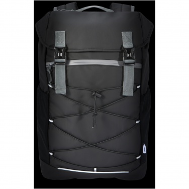 Logo trade promotional item photo of: Aqua 15.6" GRS recycled water resistant laptop backpack 23L