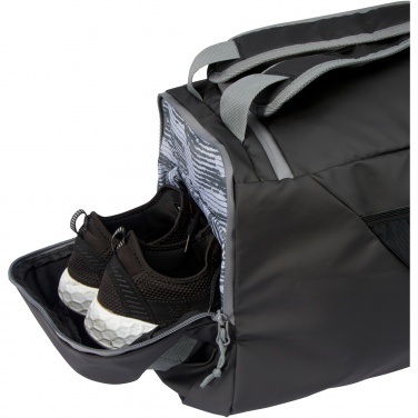 Logo trade promotional items picture of: Aqua GRS recycled water resistant duffel backpack 35L