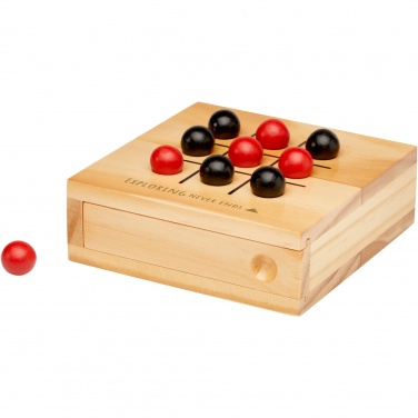 Logo trade corporate gift photo of: Strobus wooden tic-tac-toe game