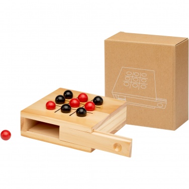 Logotrade promotional gift image of: Strobus wooden tic-tac-toe game