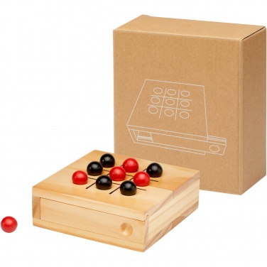 Logotrade advertising product image of: Strobus wooden tic-tac-toe game