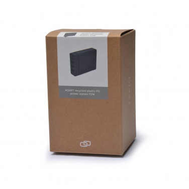 Logo trade advertising products image of: ADAPT 72W recycled plastic PD power station
