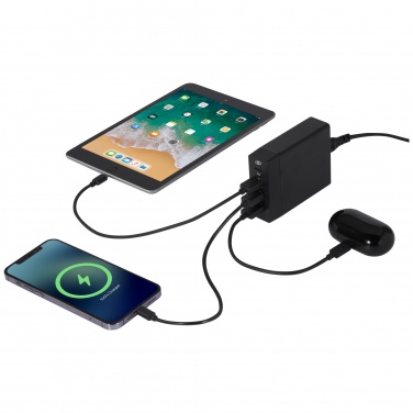 Logotrade corporate gift image of: ADAPT 72W recycled plastic PD power station