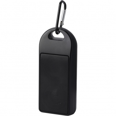 Logo trade advertising products picture of: Omni 3W IPX4 RCS recycled plastic Bluetooth® speaker