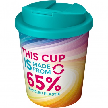 Logo trade promotional merchandise image of: Brite-Americano Espresso Eco 250 ml spill-proof insulated tumbler