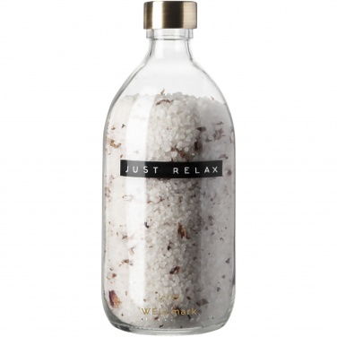 Logotrade corporate gifts photo of: Wellmark Just Relax 500 ml bath salt - roses fragrance