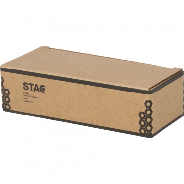 Logotrade advertising products photo of: Helios recycled plastic solar dynamo flashlight with carabiner