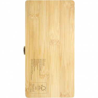 Logo trade corporate gifts image of: Rivet 19-piece bamboo/recycled plastic tool set