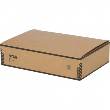 Logo trade promotional merchandise image of: Spike 24-piece RCS recycled plastic tool set with cork pouch