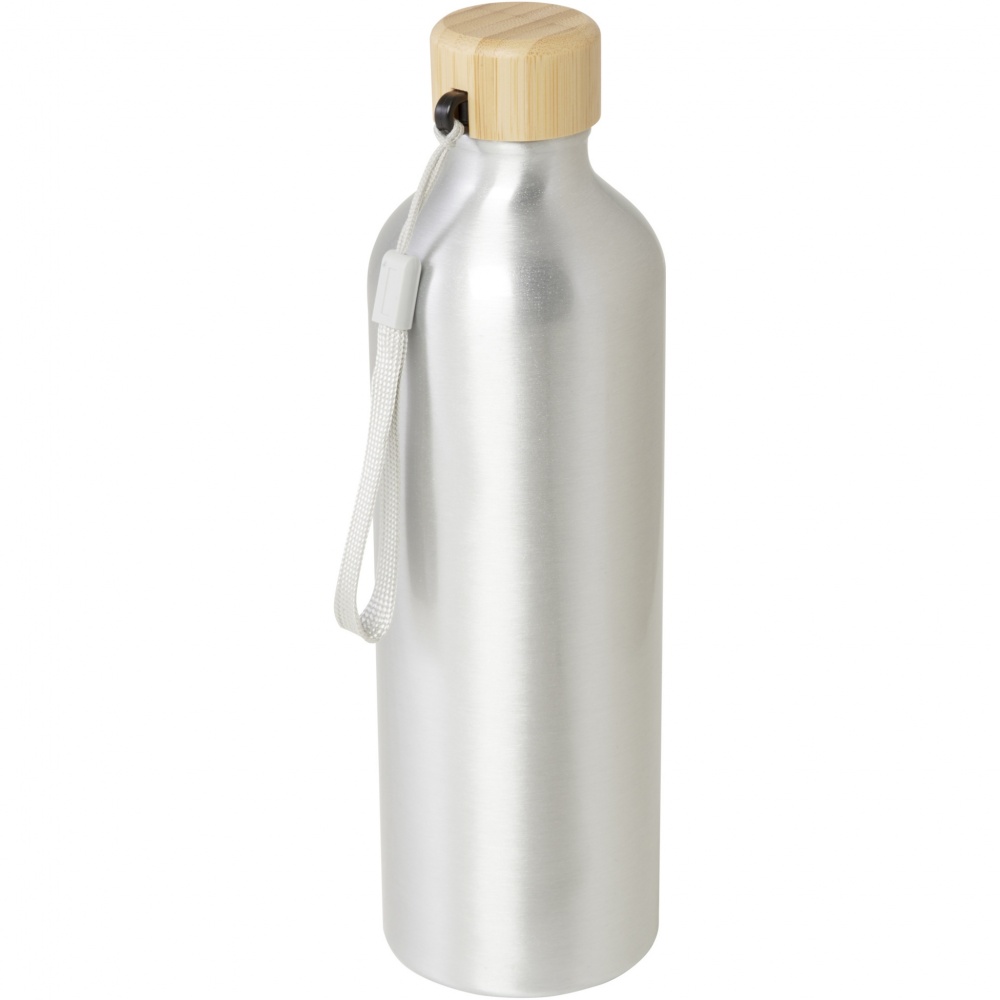 Logo trade promotional gifts picture of: Malpeza 770 ml RCS certified recycled aluminium water bottle