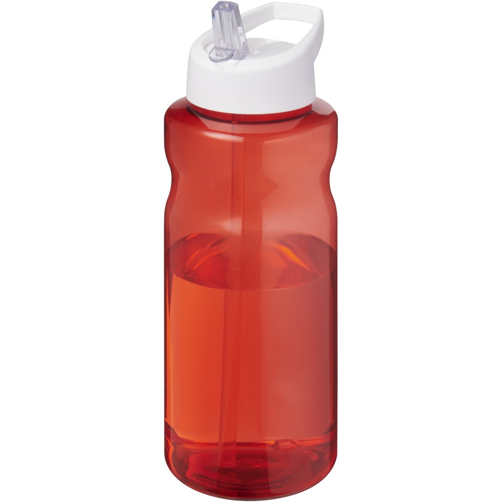 Logo trade promotional gifts image of: H2O Active® Eco Big Base 1 litre spout lid sport bottle